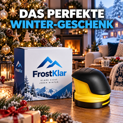 FrostKlar® – Elektrischer Eiskratzer für dein Auto